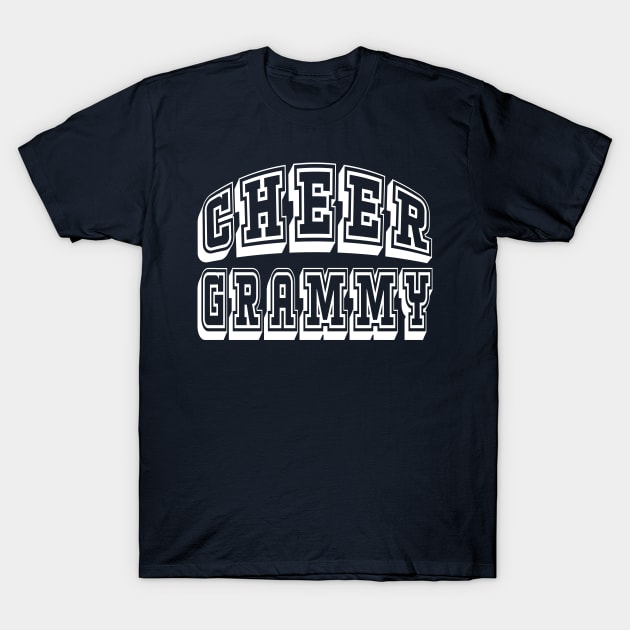 Cheer Grammy for Proud Cheerleader Grandmother T-Shirt by nikkidawn74